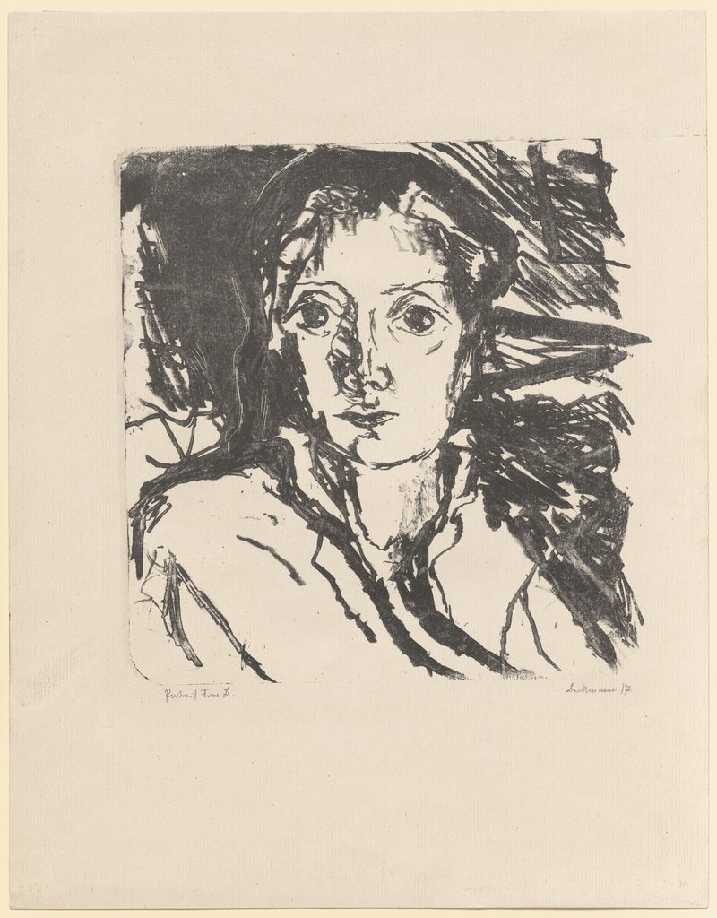 Portrait of Mink, Unknown artist