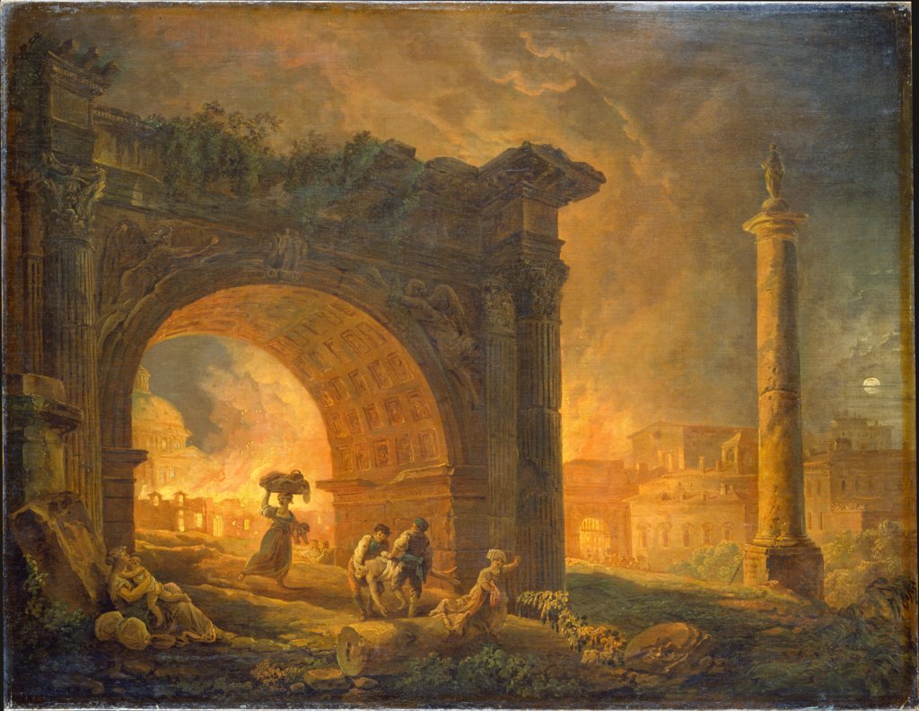 Römische Ruinen, Hubert Robert