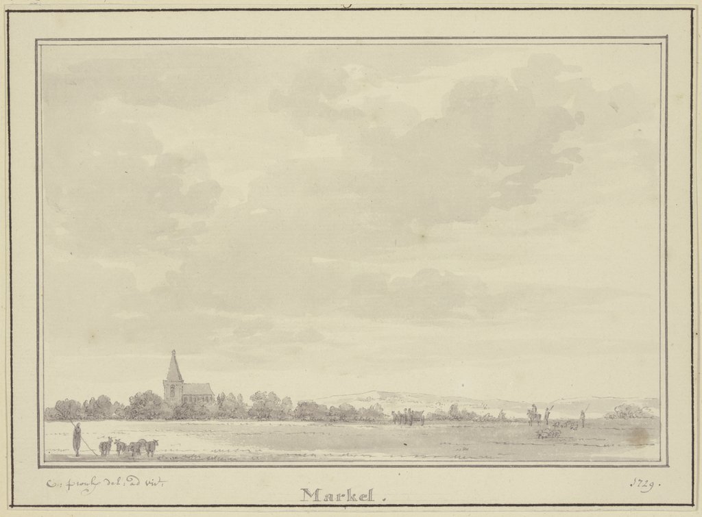 View of Markel, Cornelis Pronk