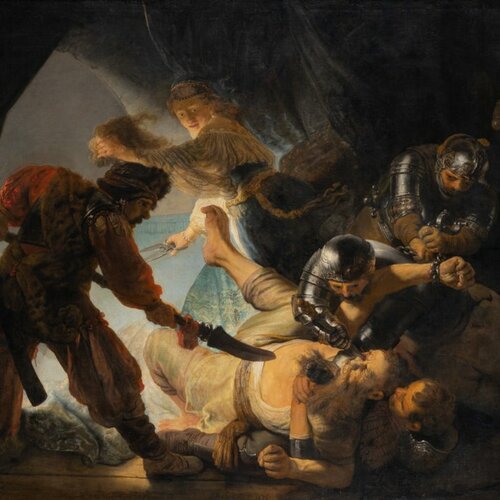 Die Blendung Simsons, Rembrandt Harmensz. van Rijn