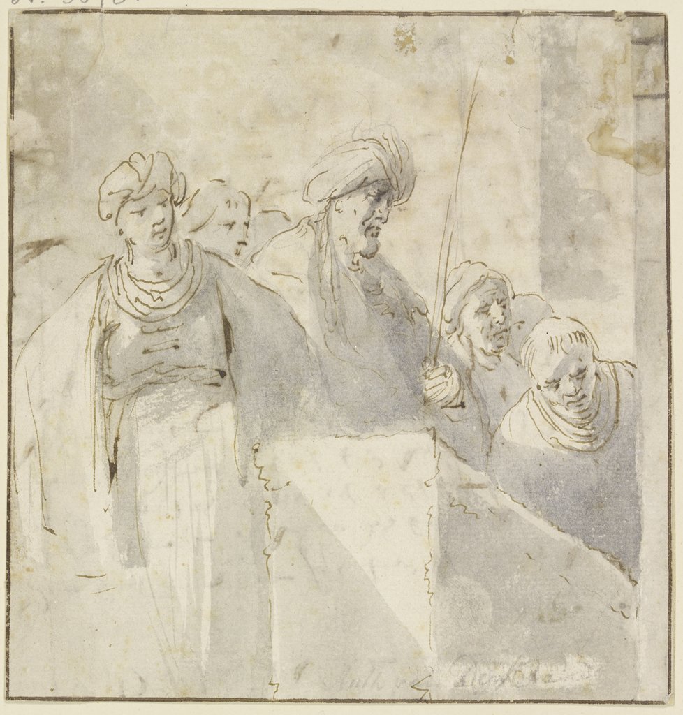 Orientalische Figuren, Niederländisch, 17. Jahrhundert