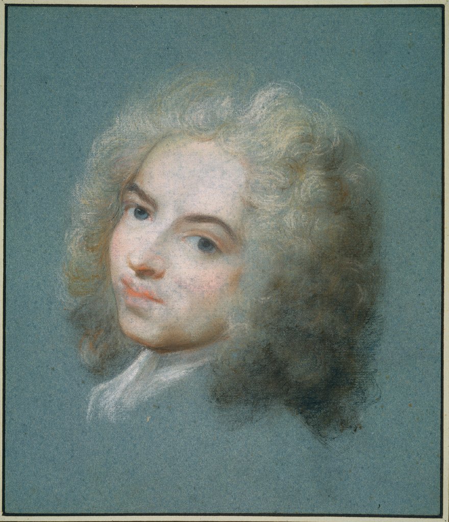 Porträt des Antoine Watteau, Rosalba Carriera