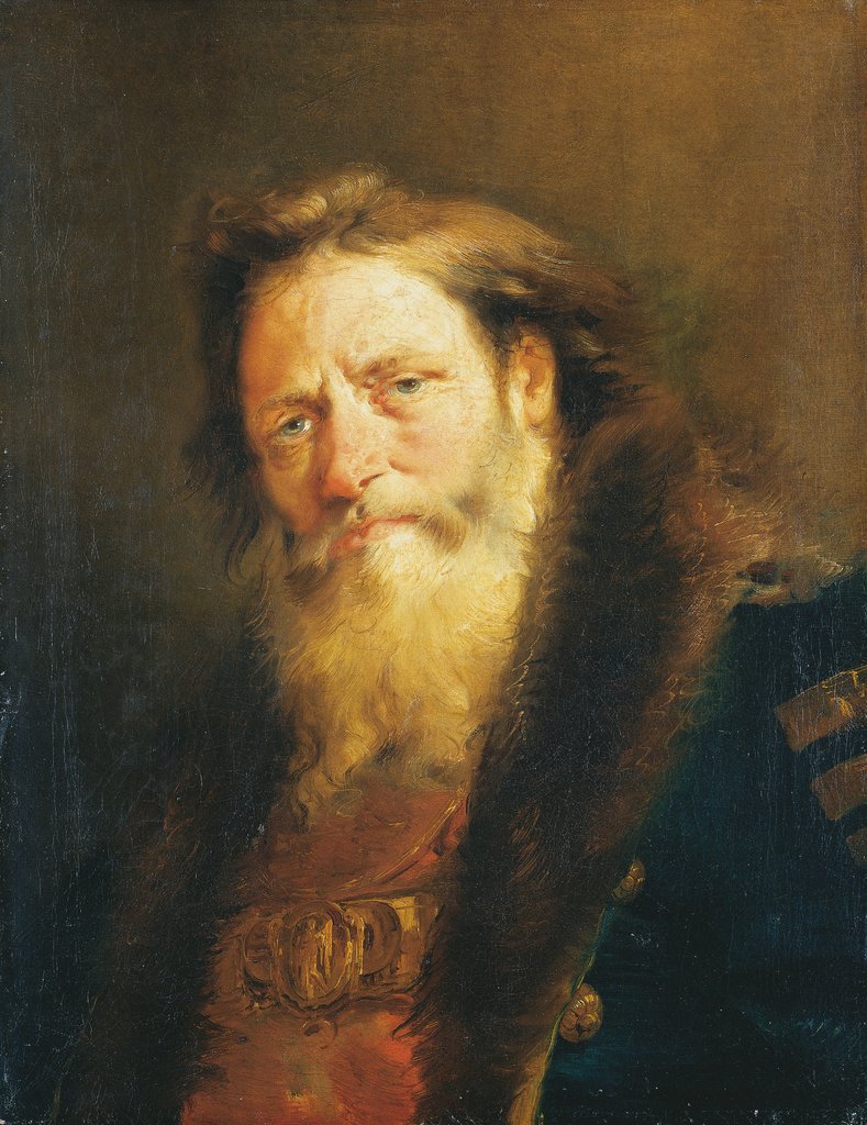 Head of an Old Man, Giovanni Domenico Tiepolo