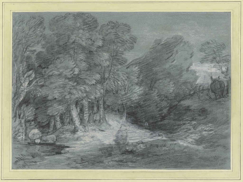 Forest landscape, Thomas Gainsborough