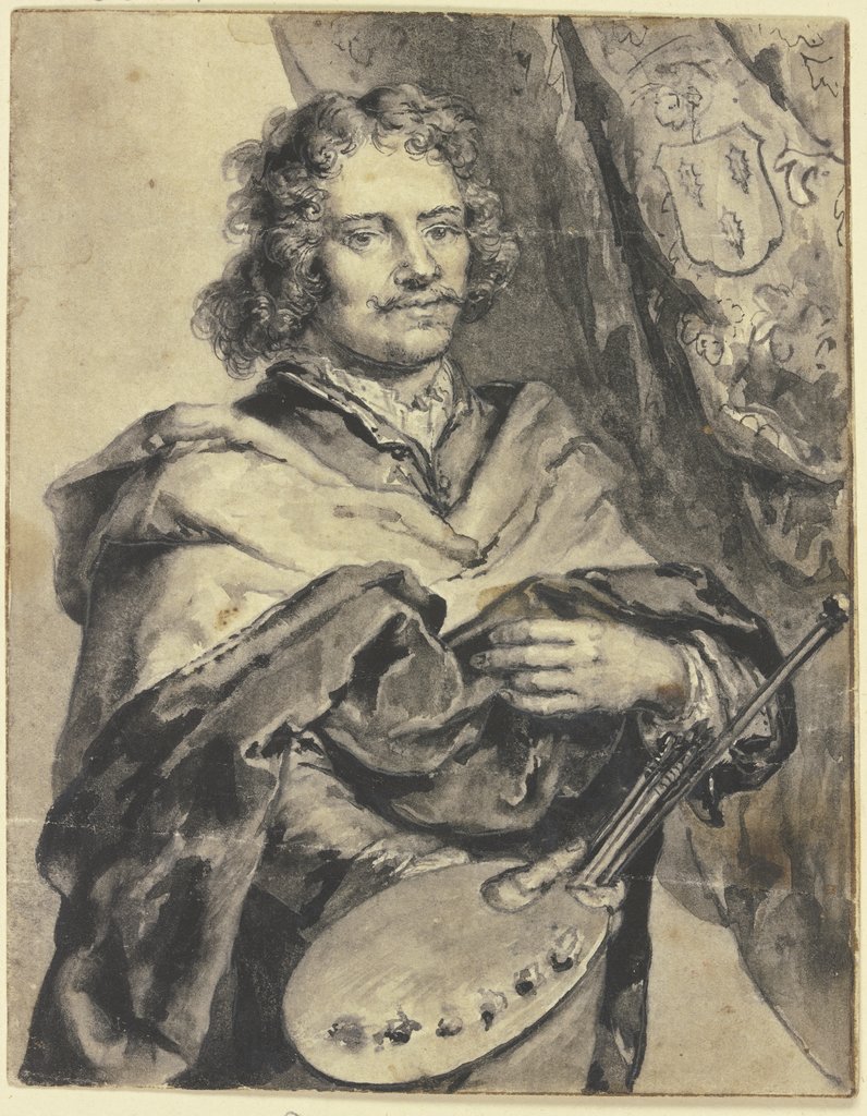 Porträt des Malers Hendrick ter Brugghen, Gerard Hoet d. Ä.