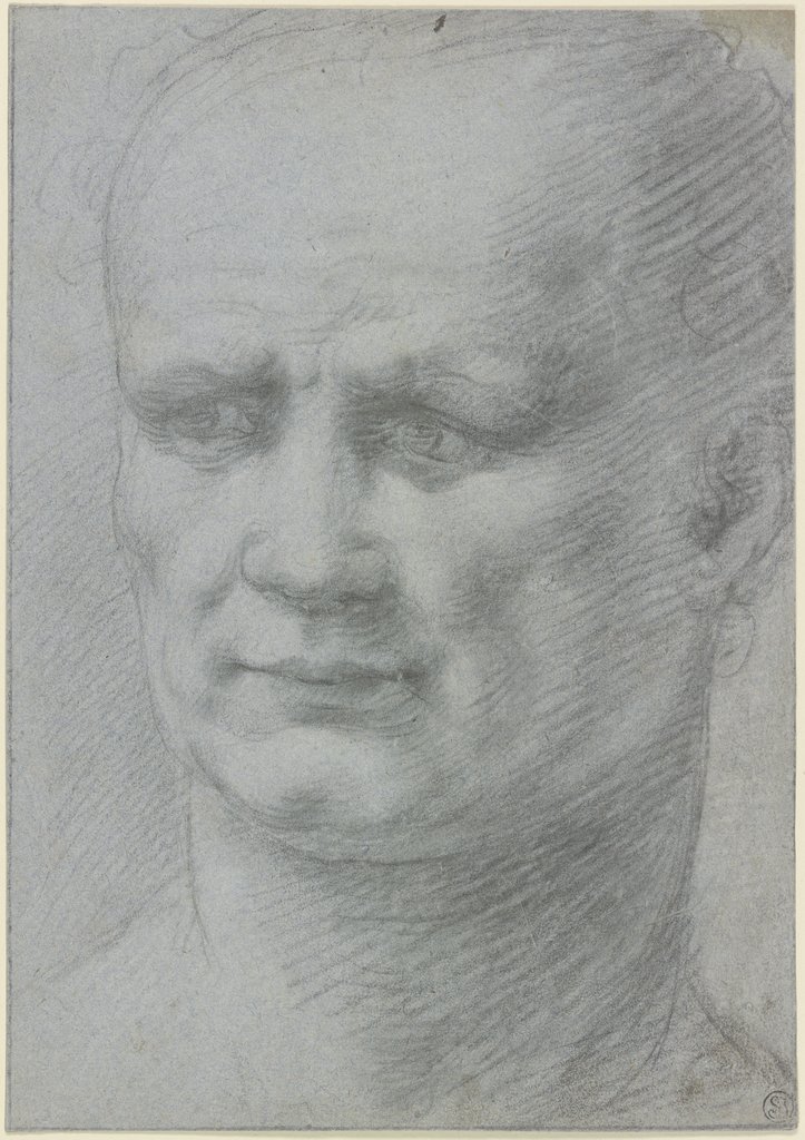 Kopf eines Mannes, nach antiker Porträtbüste des Vespasian (?), Unbekannt, 16. Jahrhundert