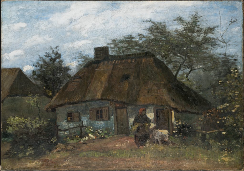 Bauernhaus in Nuenen, Vincent van Gogh