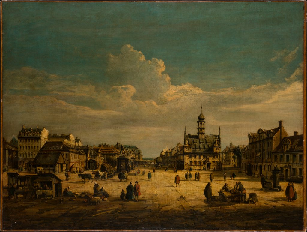 Die Dresdener Neustadt mit Blick nach Norden, Kopie nach Bernardo Bellotto