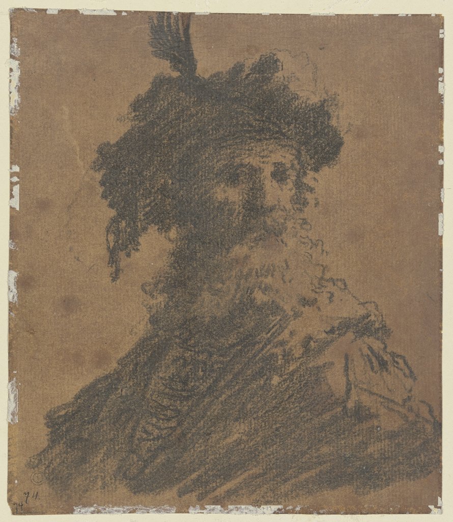 Brustbild eines italienischen Edelmannes, Giovanni Benedetto Castiglione