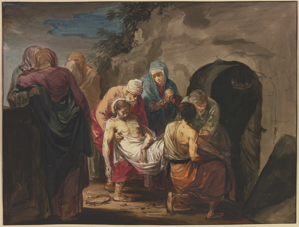 Grablegung Christi, Willem Joseph Laquy
