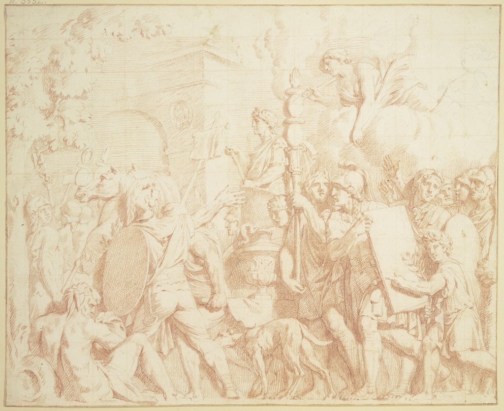 Ein Imperator zieht triumphierend in Rom ein, Gérard de Lairesse