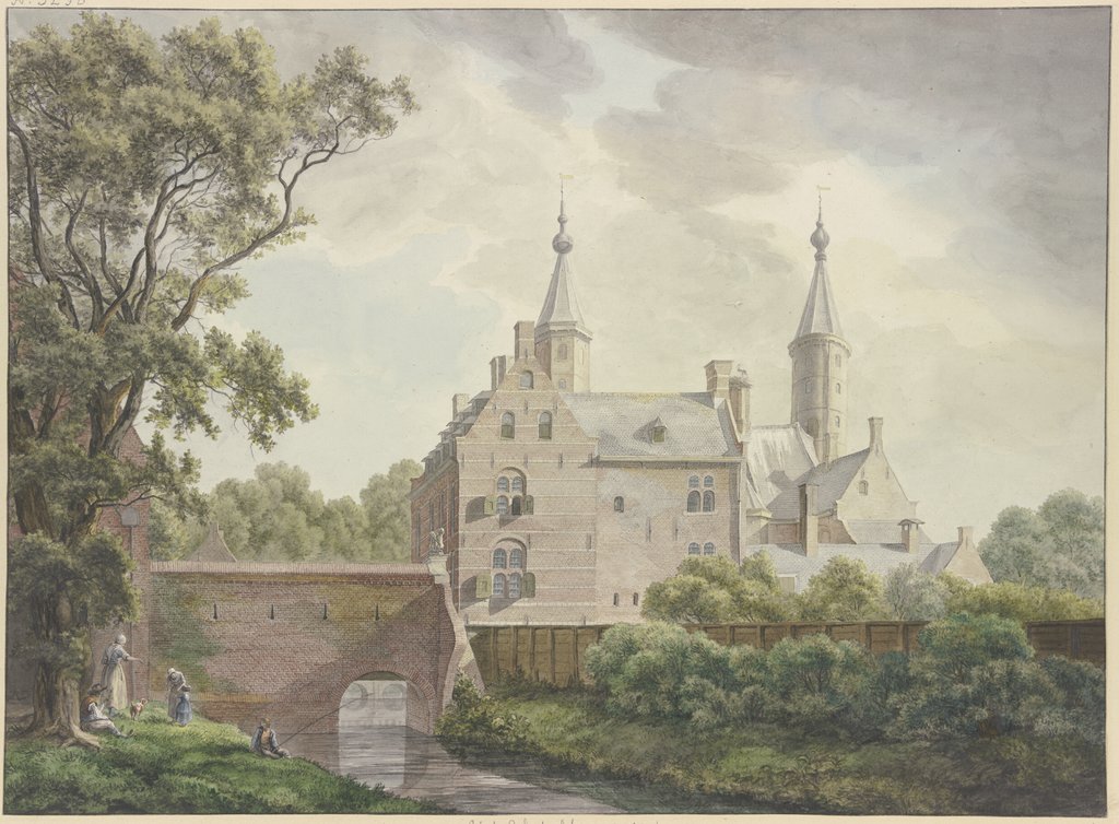The Castle in Heemstede, Franciscus Andreas Milatz