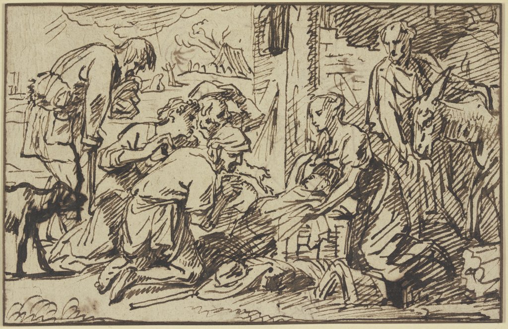 Anbetung der Hirten, Pieter van Mol
