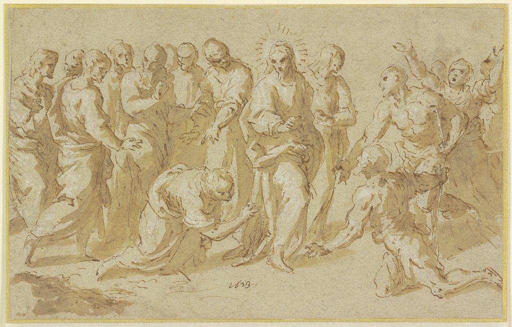 Christus und die Ehebrecherin, Jacopo Palma il Giovane