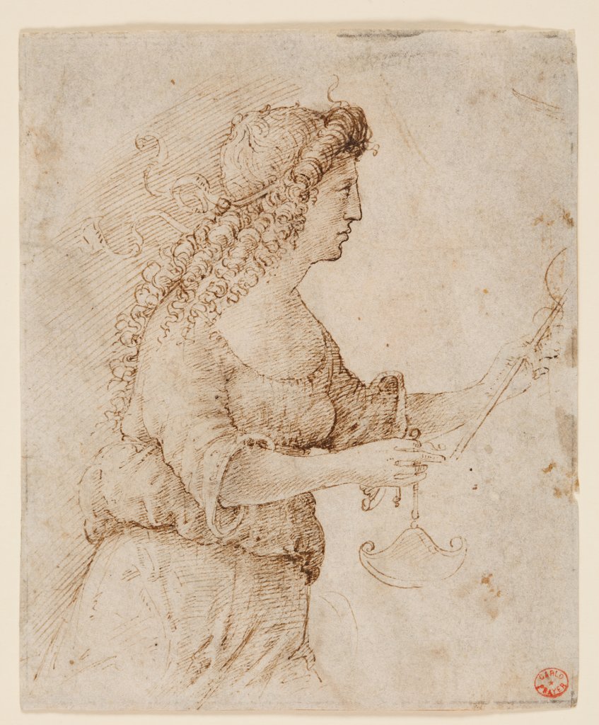 Weibliche allegorische Figur, Upper Italian, 15th century