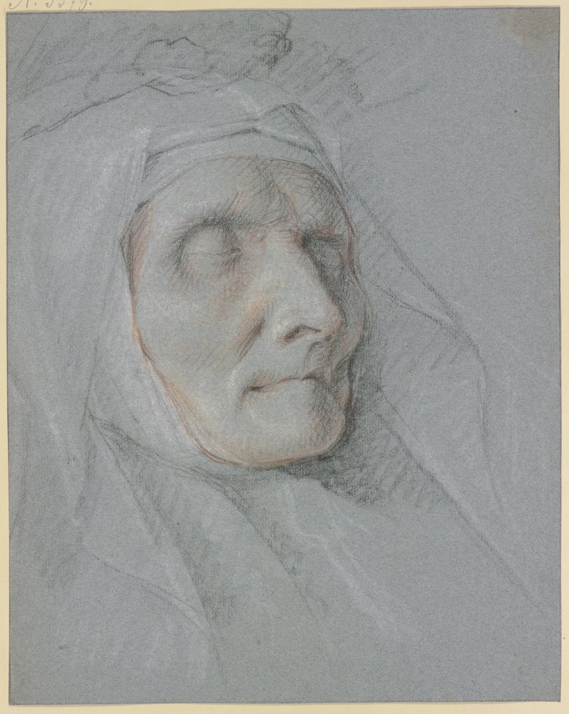 Kopf einer toten Nonne, Niederländisch, 18. Jahrhundert, Frans Snyders;   ?