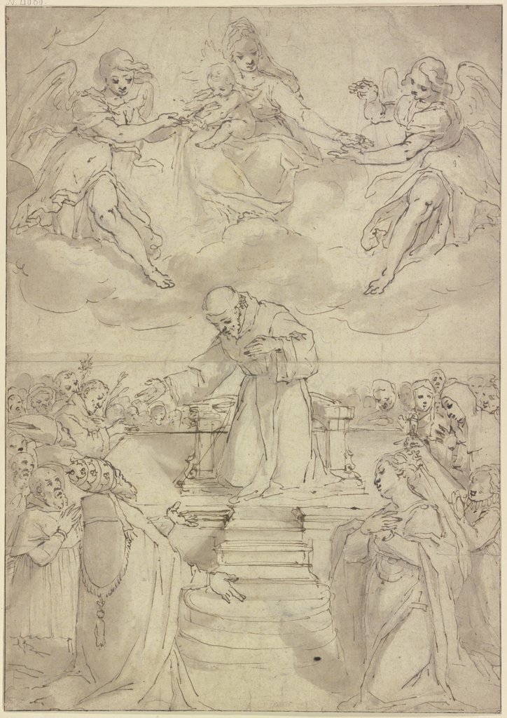 Die Kordeln des Heiligen Franz von Assisi, Ludovico Carracci