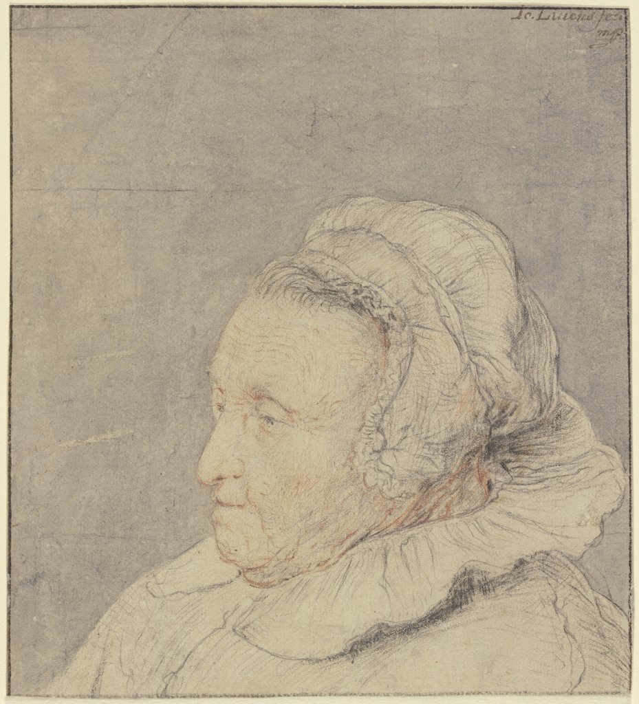 Head of an old woman, Jan Lievens