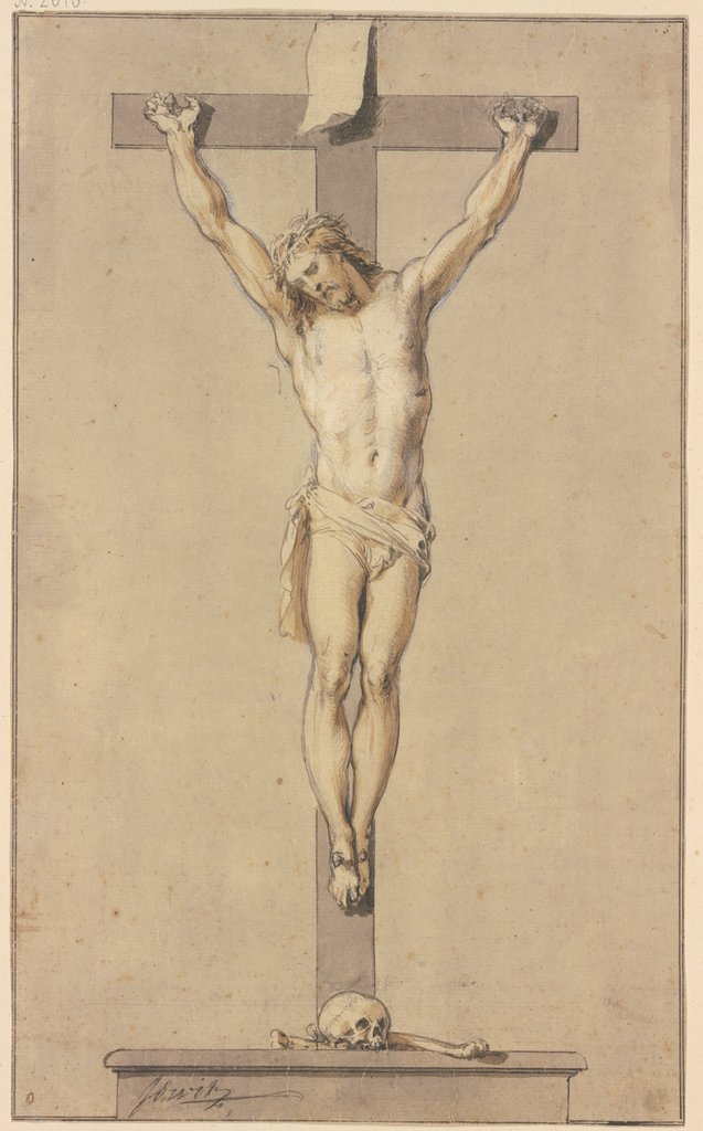 Christ on the cross, Jacob de Wit