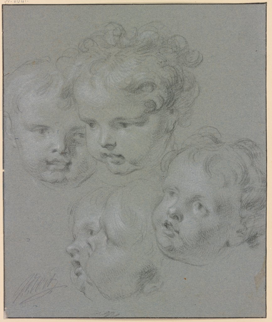 Fünf Kinderköpfe, Jacob de Wit