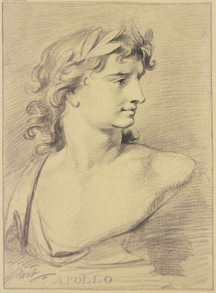 Bust of Apollo, Jacob de Wit
