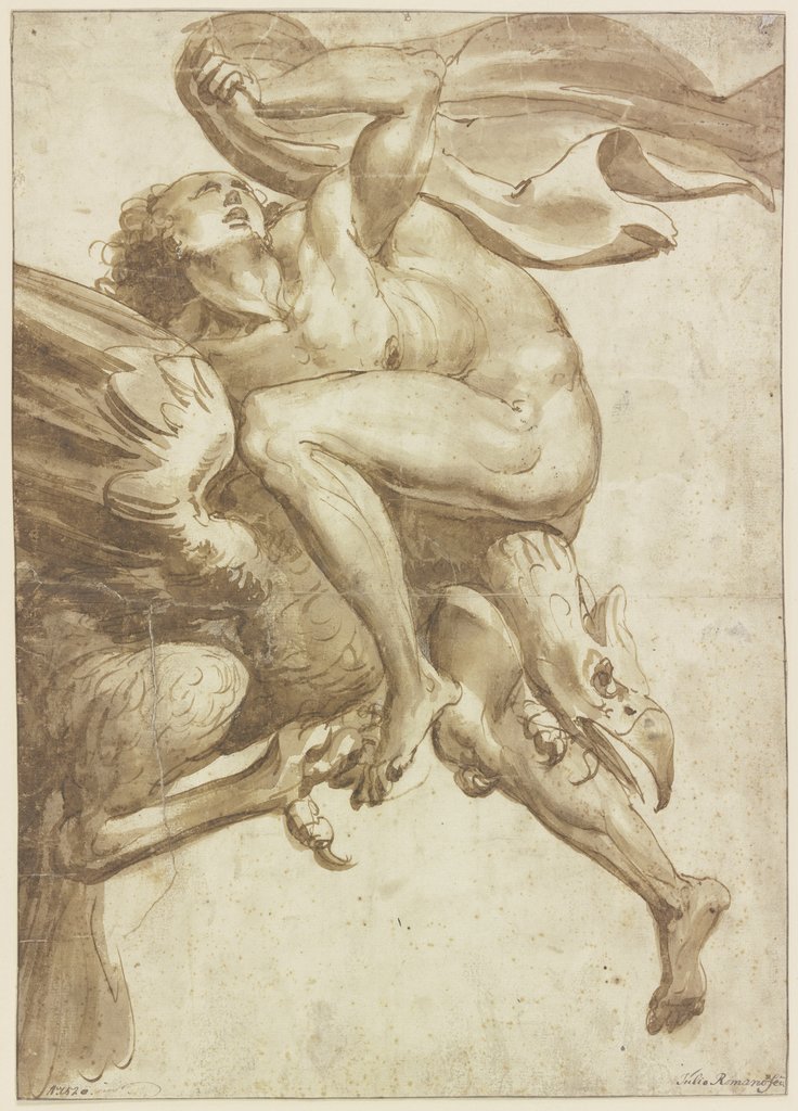 Abduction of Ganymede, Giulio Romano;   ?