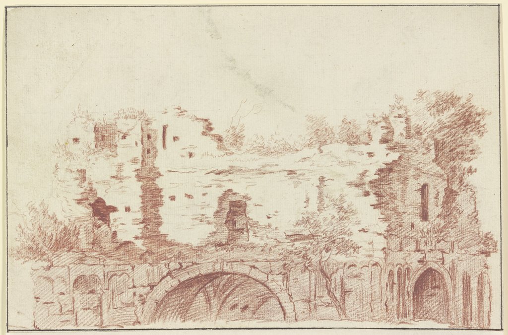 Antike Ruine, Marco Ricci