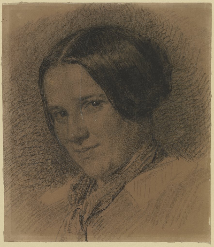 Bildnis einer lächelnden Frau, Angilbert Göbel