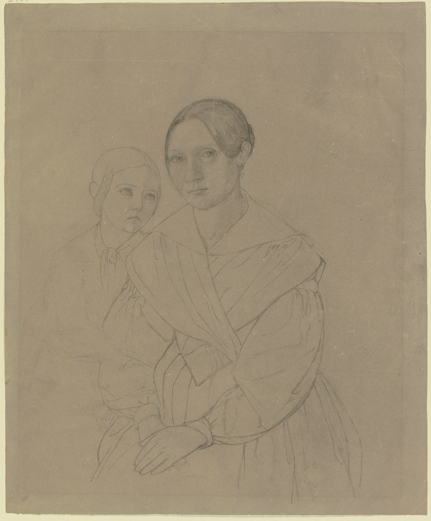 Mutter und Tochter, Angilbert Göbel