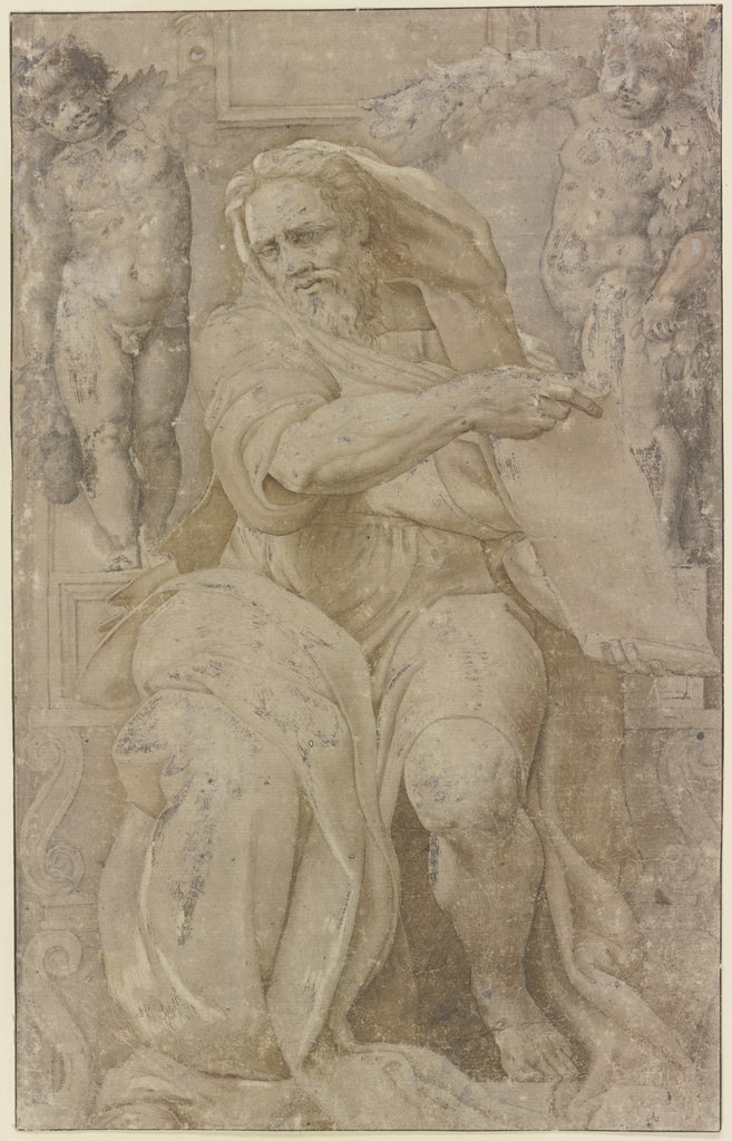 Isaias the Prophet, Italian, 16th century, after Raphael