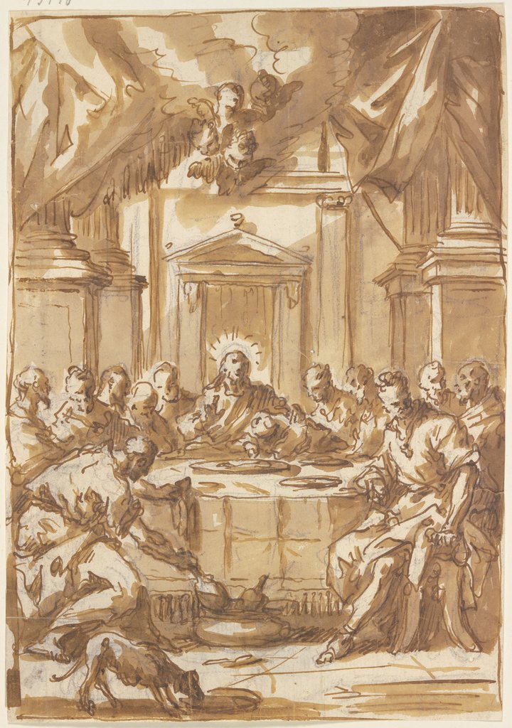 The Last Supper, Gaspare Diziani;   ?