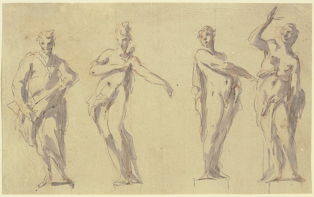 Vier Statuen, Gaspare Diziani