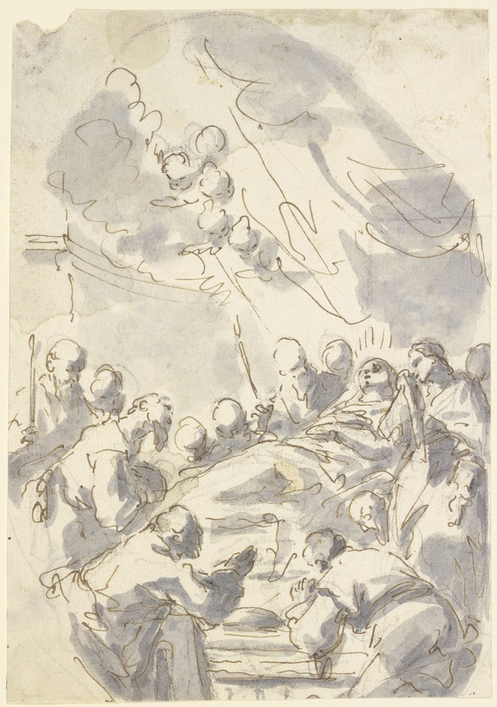 Death of the Virgin, Gaspare Diziani