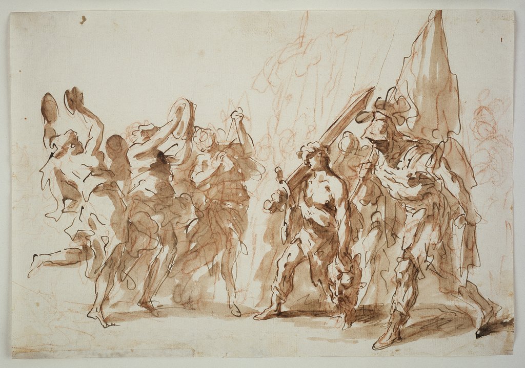 Triumph of David, Gaspare Diziani, Giovanni Antonio Pellegrini