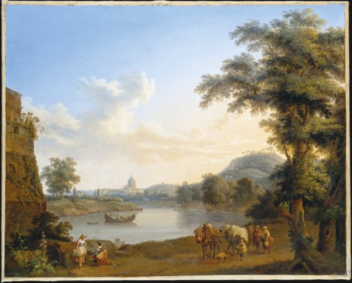 Blick auf Sankt Peter in Rom