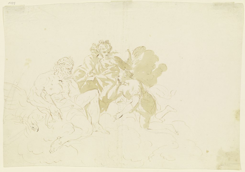 Psyche in front of Jupiter, Giovanni Battista Tiepolo;   ?