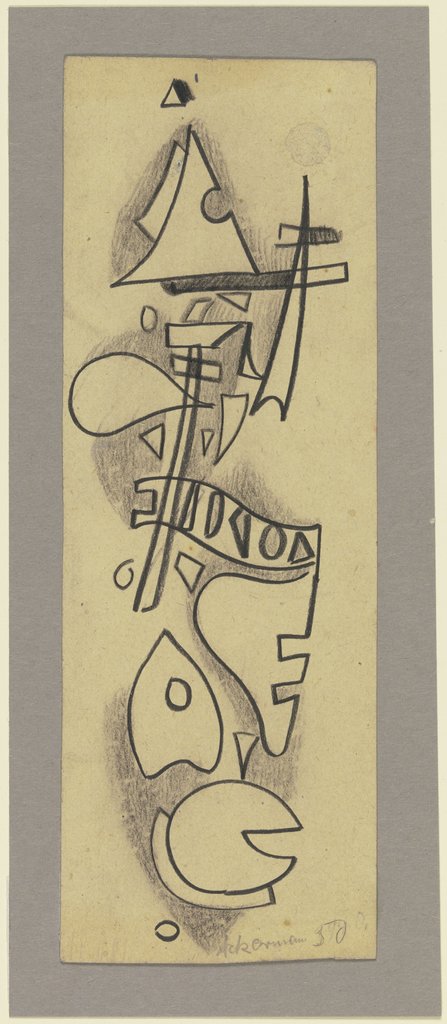 Ohne Titel, Max Ackermann