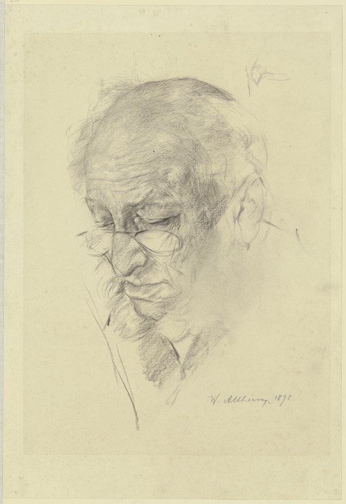 The artist's father, Wilhelm Altheim