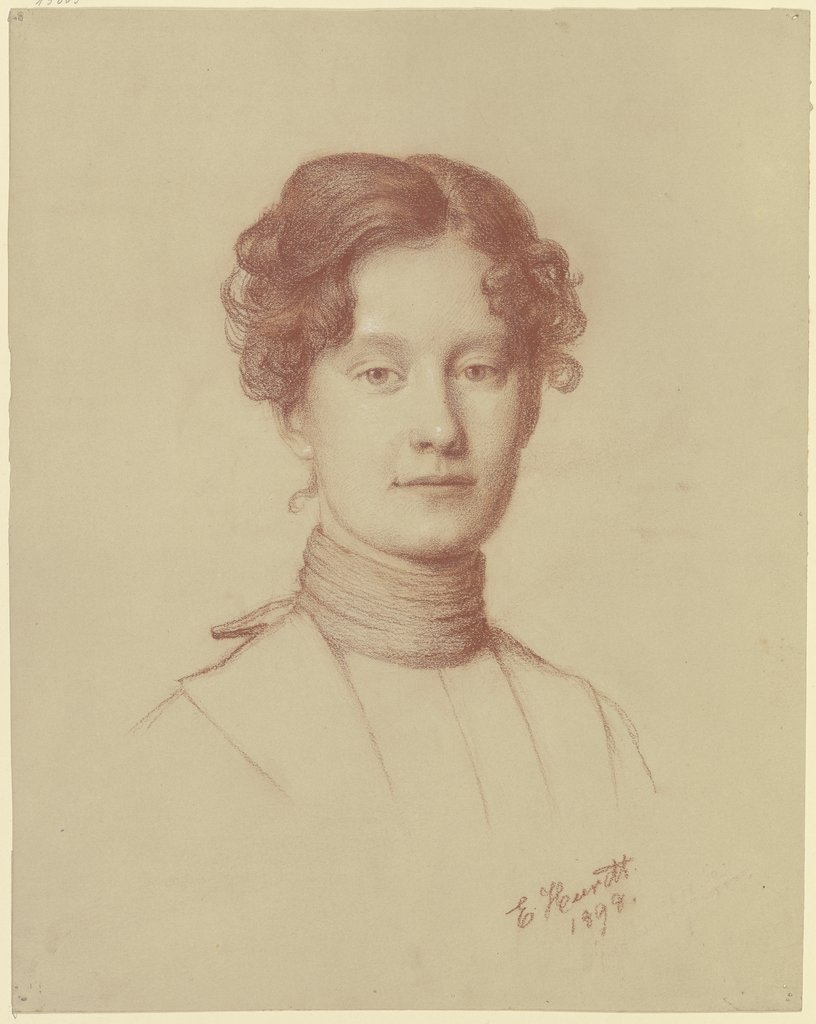Portrait of a Young Woman, Emma Heerdt
