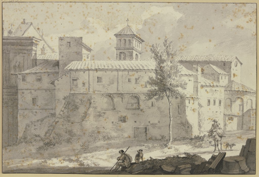 View on Lyon, Willem Heusch;   ?