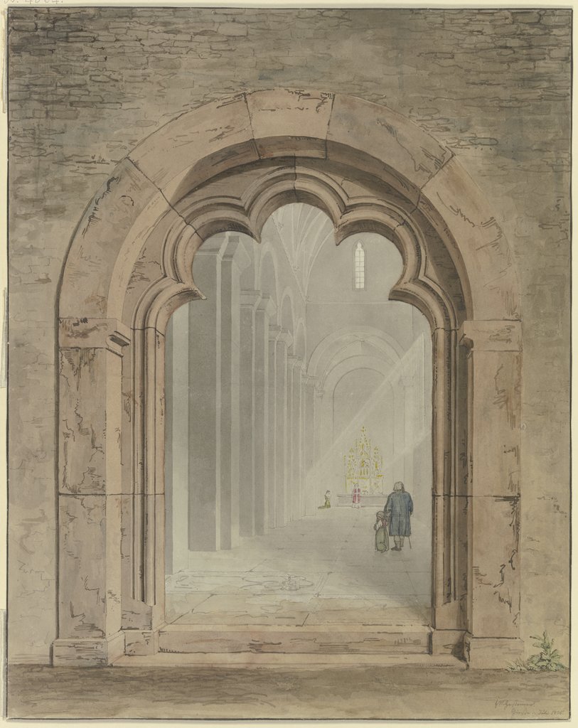 Kirchenportal, Friedrich Maximilian Hessemer