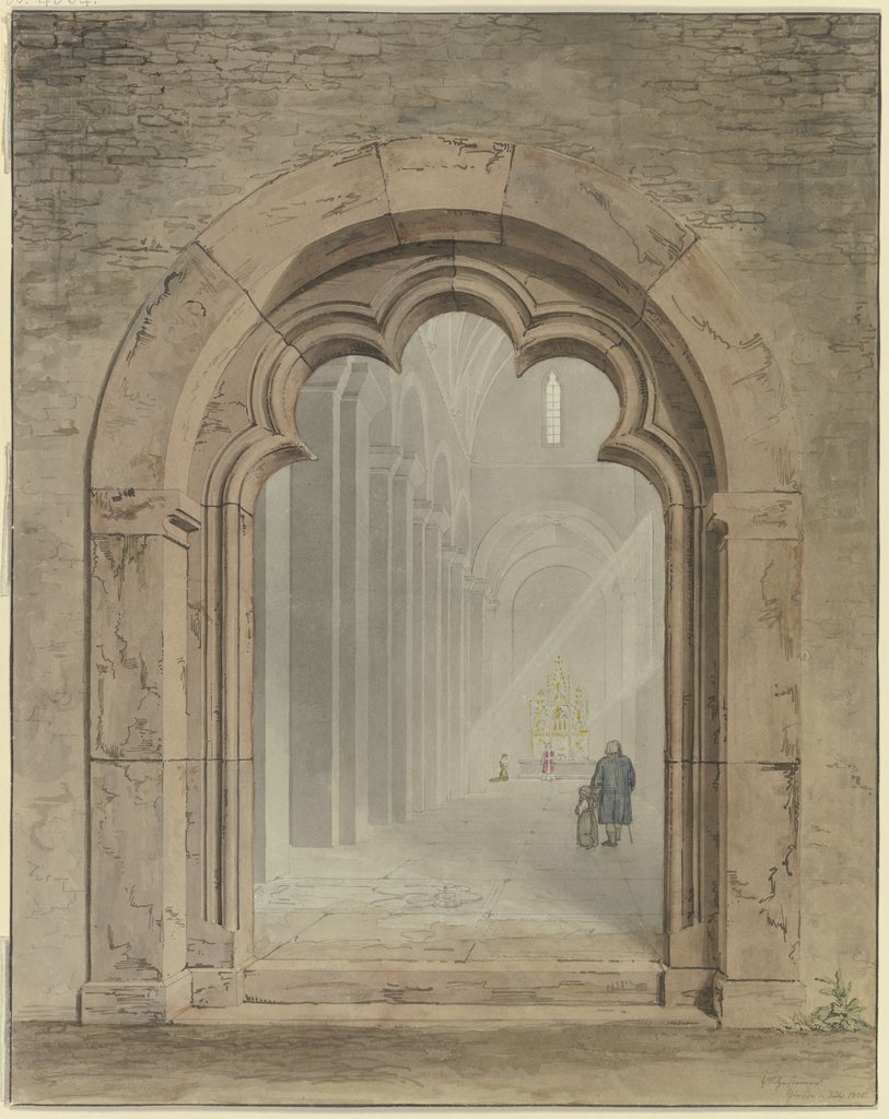 Kirchenportal, Friedrich Maximilian Hessemer