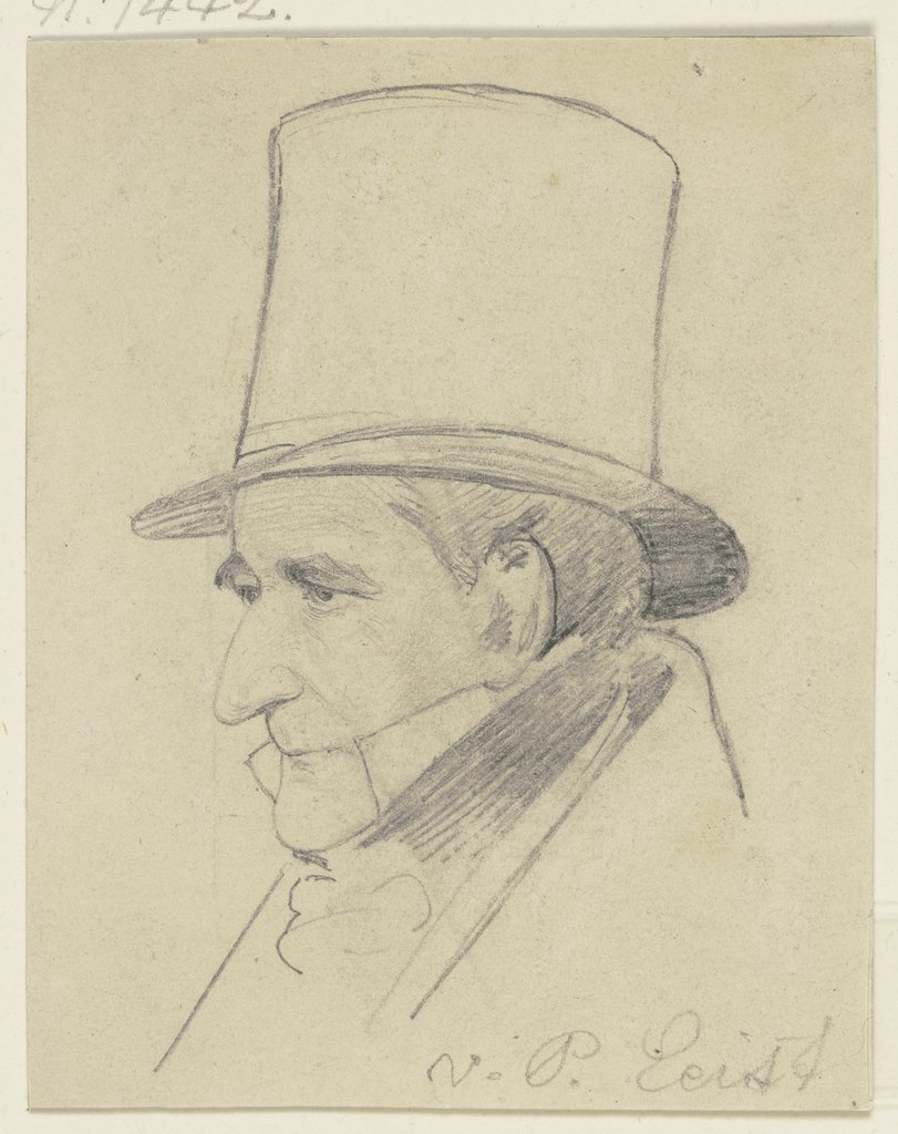 Portrait of P. Leist, Carl Hoff