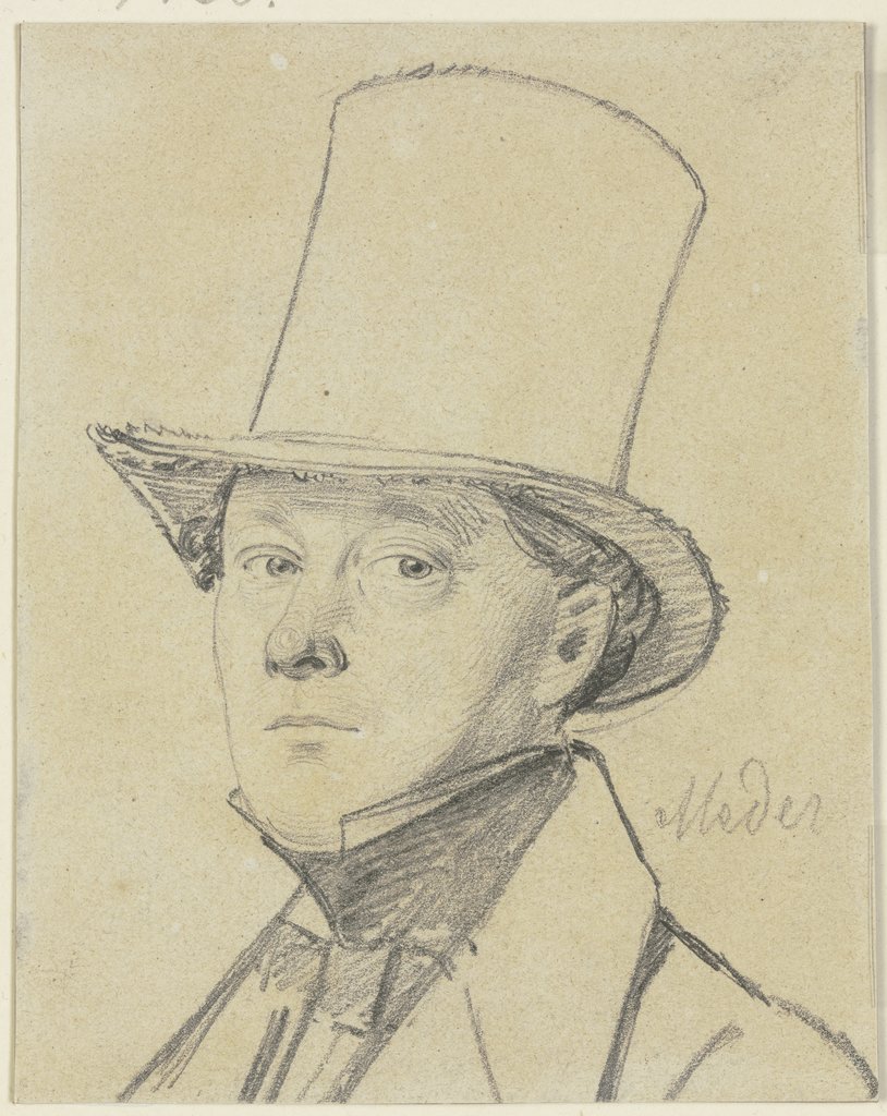 Portrait of Meder, Carl Hoff