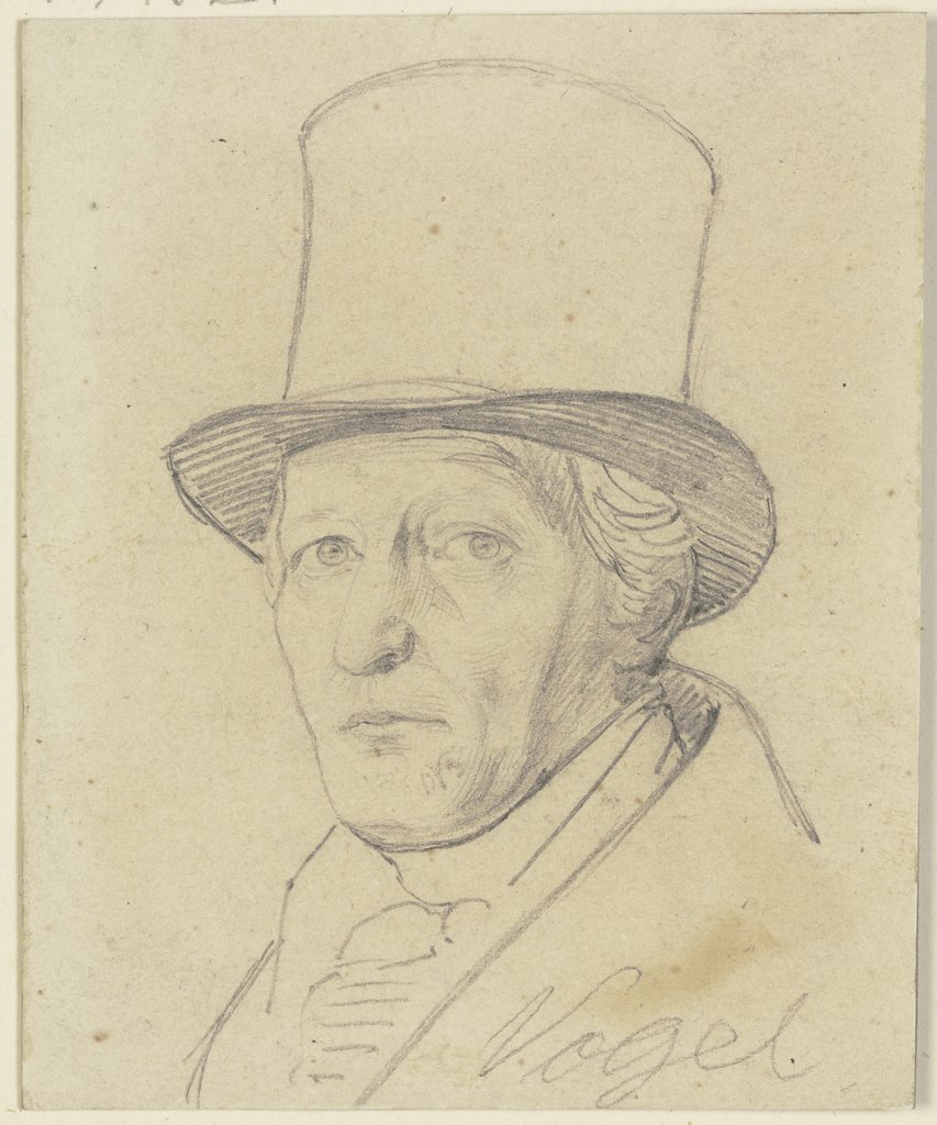 Portrait of Vogel, Carl Hoff