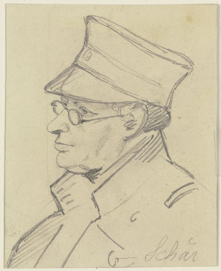 Portrait of Schar, Carl Hoff