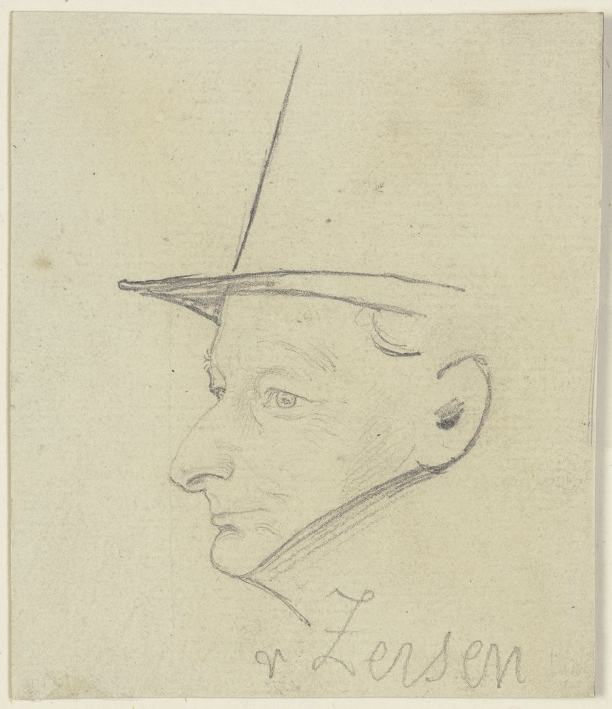 Portrait of Zersen, Carl Hoff