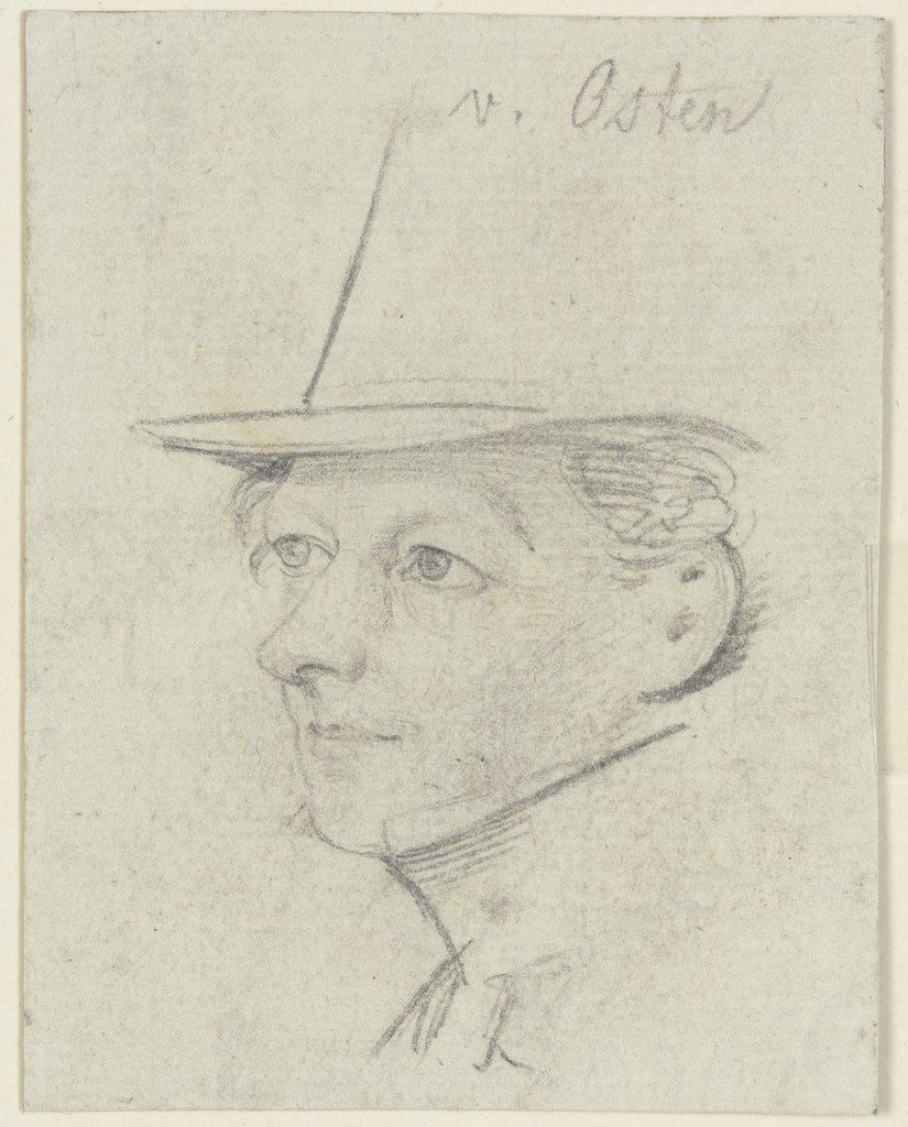 Portrait of Osten, Carl Hoff