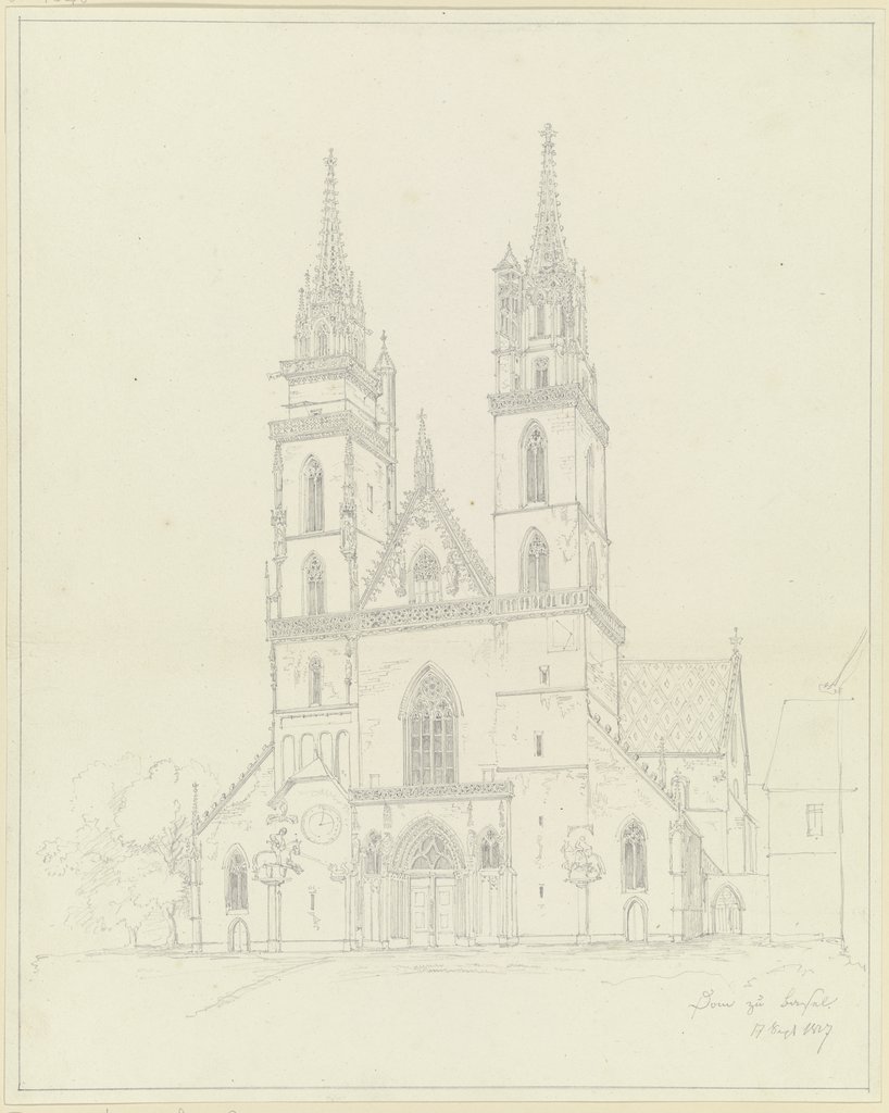 Dom zu Basel, Friedrich Maximilian Hessemer