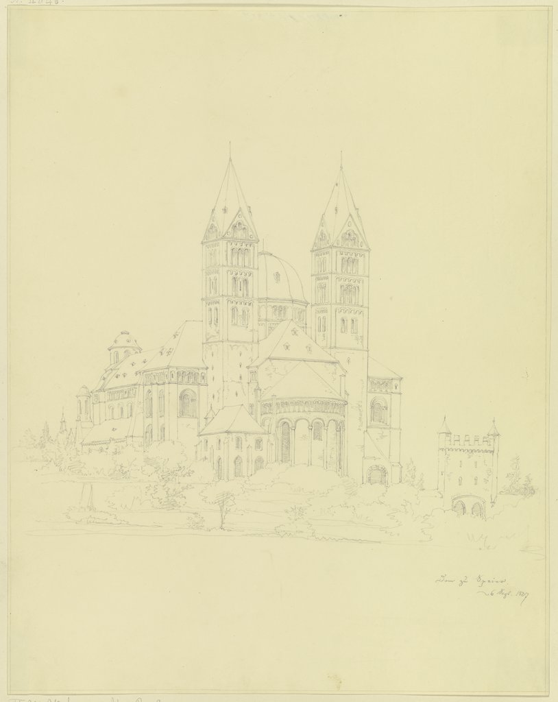 Speyer cathedral, Friedrich Maximilian Hessemer
